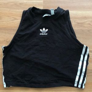 Adidas crop tee